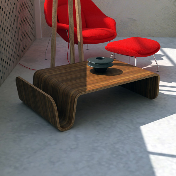 3d model of scando table design - Scando Table by lajhar